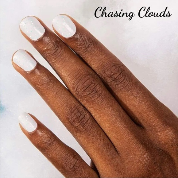 *Retired* Color Street: Chasing Clouds | Milky White Sparkle Glitter Party - Picture 7 of 16